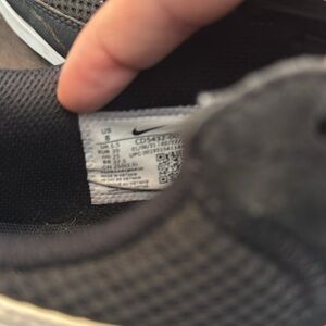Nike Black and White Air Max